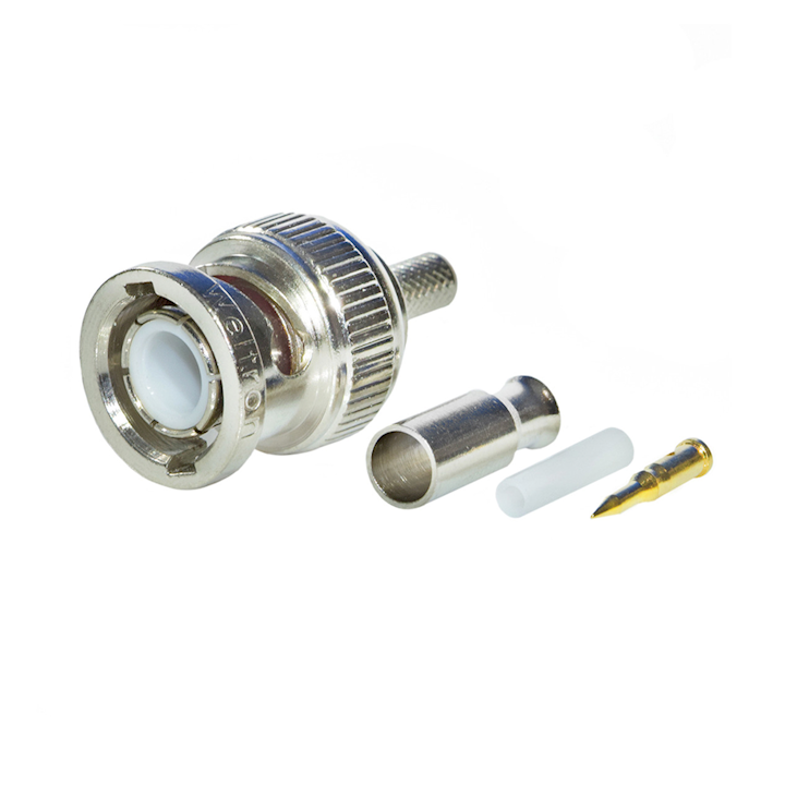 BNC Male Crimp Connector (RG174) (C5045-174)